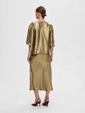 Selected METALLISK BLUSE MED 3/4-ÆRMER, Gold Colour, highres - 16091936_GoldColour_004.jpg