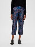 Selected PETITE FLORAL JACQUARD TROUSERS, Black, highres - 16088676_Black_003.jpg