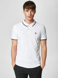 Selected CLASSIQUE - POLO, Bright White, highres - 16049518_BrightWhite_003.jpg
