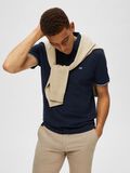 Selected SHORT SLEEVED POLO SHIRT, Navy Blazer, highres - 16087840_NavyBlazer_008.jpg