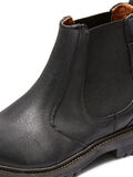 Selected LEATHER - LEATHER BOOTS, Black, highres - 16058503_Black_008.jpg