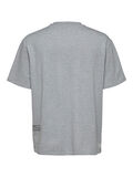 Selected DÉCONTRACTÉ T-SHIRT, Grey Melange, highres - 16083412_GreyMelange_002.jpg