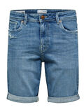 Selected CONFORT EXTENSIBLE SHORT, Light Blue Denim, highres - 16083040_LightBlueDenim_001.jpg