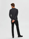 Selected RUNDHALSAUSSCHNITT PULLOVER, Antracit, highres - 16074710_Antracit_778649_004.jpg