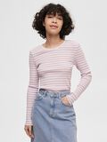 Selected STRIPED LONG-SLEEVED T-SHIRT, Sweet Lilac, highres - 16078946_SweetLilac_977639_008.jpg