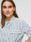 Selected PETITE - TIE KNOT - SHIRT, Country Blue, highres - 16075517_CountryBlue_788618_006.jpg