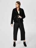 Selected VESTE EN CUIR, Black, highres - 16059495_Black_005.jpg