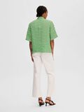 Selected TEXTURED SHORT SLEEVED TOP, Absinthe Green, highres - 16089209_AbsintheGreen_004.jpg