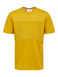 Selected RUNDRINGAD T-SHIRT, Honey, highres - 16082814_Honey_001.jpg