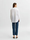 Selected OVERSIZED ORGANIC COTTON SHIRT, Bright White, highres - 16078040_BrightWhite_004.jpg