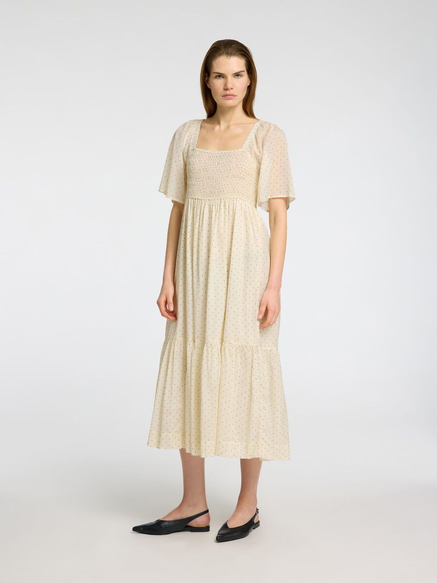 Selected SQUARE NECK MAXI DRESS, Birch, highres - 16096726_Birch_1165520_003.jpg