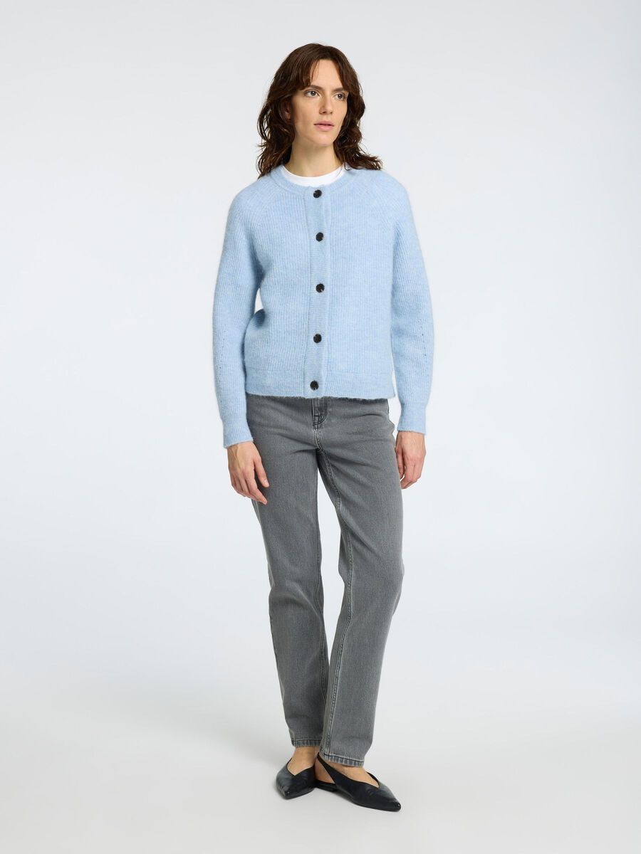 Selected LONG-SLEEVED CARDIGAN, Cashmere Blue, highres - 16074481_CashmereBlue_773856_005.jpg
