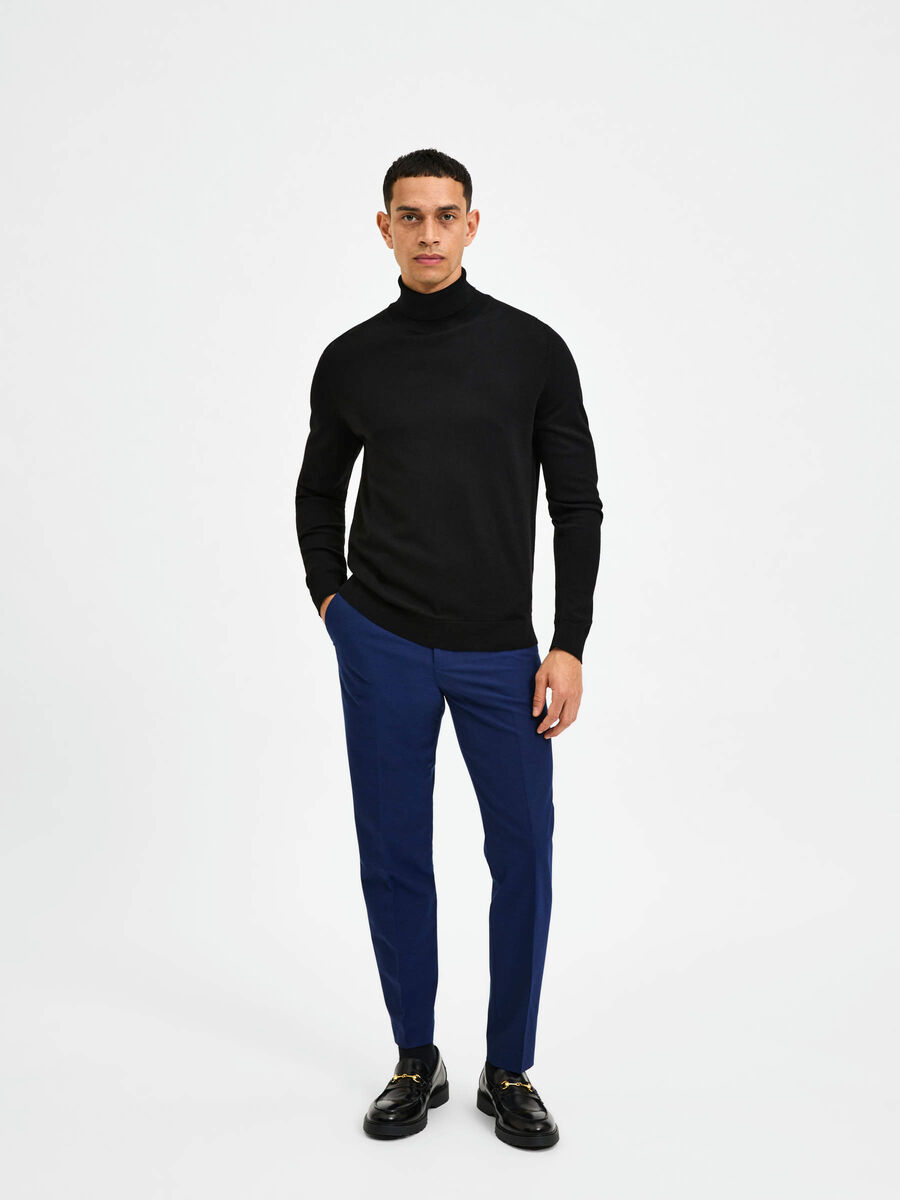 Selected SLIM FIT ROLLKRAGENPULLOVER, Black, highres - 16084840_Black_005.jpg