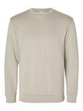 Selected LONG-SLEEVED SWEATSHIRT, Pure Cashmere, highres - 16092573_PureCashmere_001.jpg
