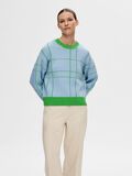 Selected CHECKED KNITTED JUMPER, Cashmere Blue, highres - 16089114_CashmereBlue_1128976_003.jpg