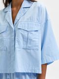 Selected CROPPED SHIRT, Blue Bell, highres - 16083851_BlueBell_006.jpg