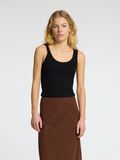 Selected RIBBET BOMULD TANKTOP, Black, highres - 16096507_Black_003.jpg