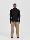Selected CLASSIC OVERSHIRT, Black, highres - 16085115_Black_004.jpg