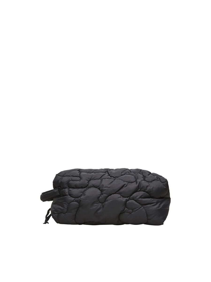 Selected QUILTED RECYCLED NYLON BAG, Black, highres - 16078840_Black_001.jpg