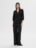 Selected VISCOSE BLEND BLOUSE, Black, highres - 16094494_Black_005.jpg