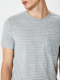 Selected O-NECK - T-SHIRT, Light Grey Melange, highres - 16061566_LightGreyMelange_008.jpg