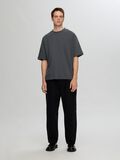 Selected LOOSE FIT T-SHIRT, Asphalt, highres - 16094143_Asphalt_005.jpg