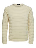 Selected ORGANIC COTTON - JUMPER, Bone White, highres - 16072599_BoneWhite_001.jpg