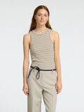 Selected STRIPED TANK TOP, Oatmeal, highres - 16089855_Oatmeal_1029661_003.jpg