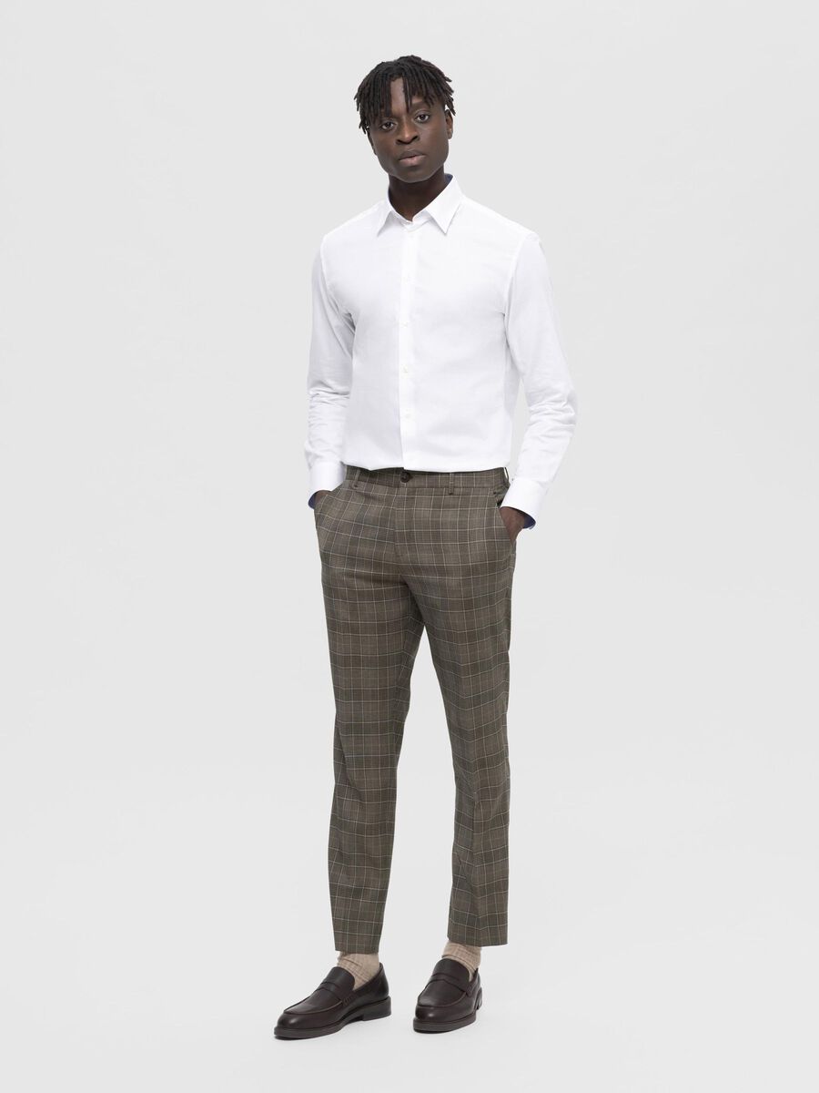Selected CHECKED SUIT TROUSERS, Chinchilla, highres - 16090360_Chinchilla_1041124_005.jpg