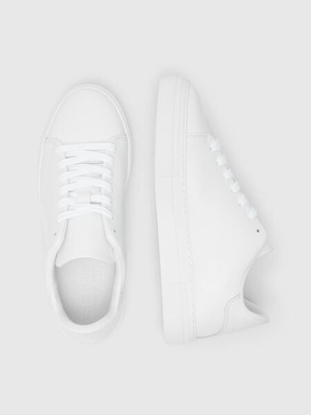 Selected LEDER SNEAKERS, White, highres - 16081298_White_005.jpg