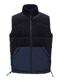 Selected RIBFLUWEEL GILET, Dark Navy, highres - 16079397_DarkNavy_001.jpg