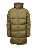 Selected LONG PUFFER JACKET, Dark Olive, highres - 16089249_DarkOlive_001.jpg