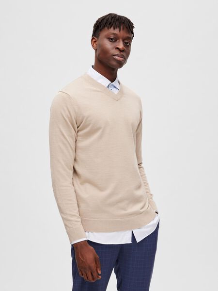 Selected MERINO WOOL COOLMAX® JUMPER, Pure Cashmere, highres - 16089190_PureCashmere_003.jpg