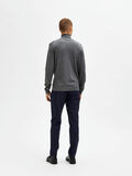 Selected ROLLKRAGEN STRICKPULLOVER, Dark Grey Melange, highres - 16082064_DarkGreyMelange_892642_004.jpg