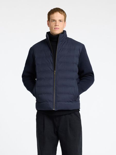 Selected HYBRID PADDED JACKET, Sky Captain, highres - 16094039_SkyCaptain_1113816_003.jpg