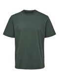 Selected SHORT-SLEEVED RELAXED FIT T-SHIRT, Sycamore, highres - 16077385_Sycamore_001.jpg