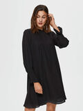 Selected LIEN À NOUER À LA TAILLE - MINI-ROBE, Black, highres - 16074006_Black_003.jpg