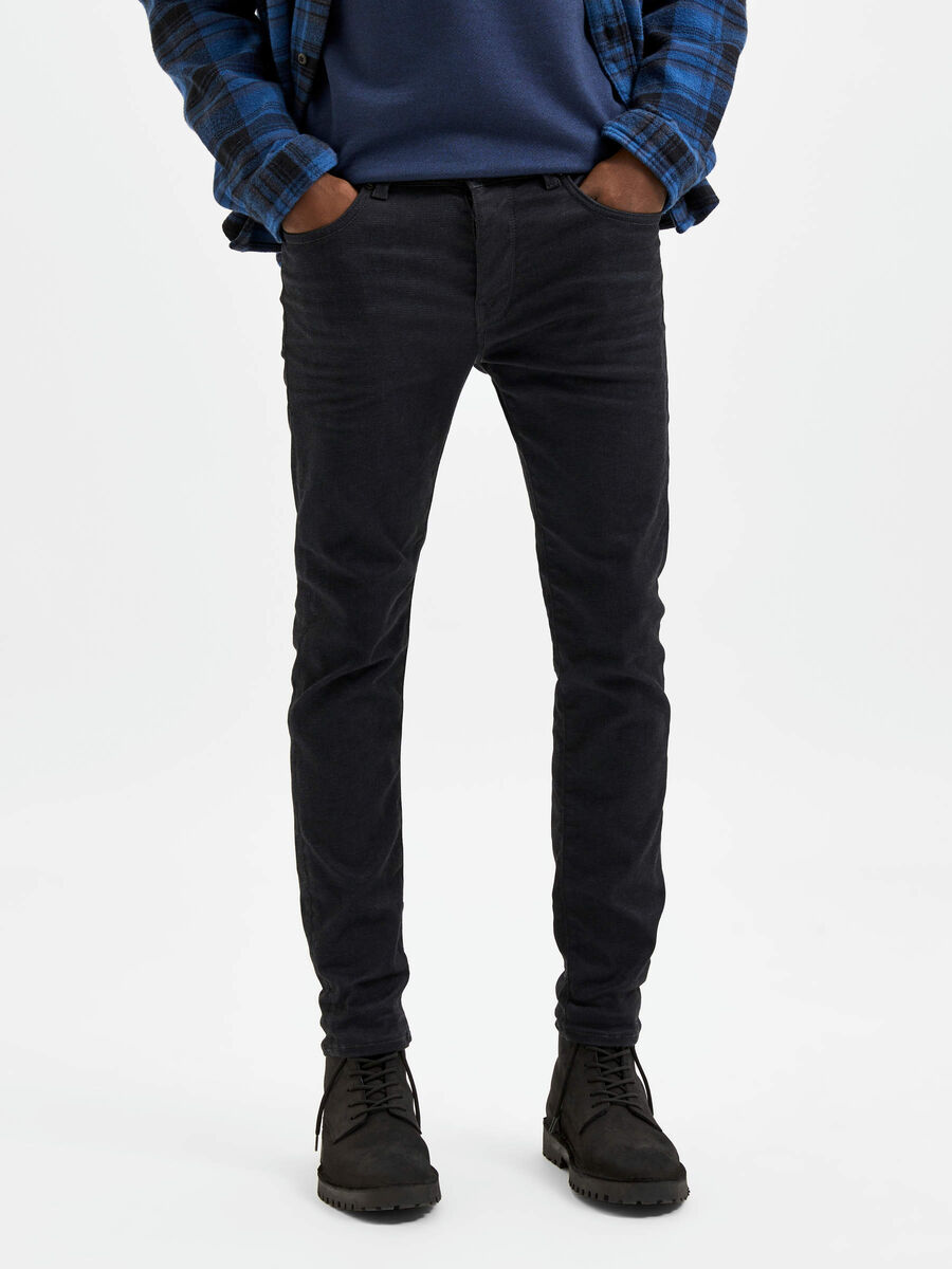 Selected 6301 SLIM FIT-JEANS, Dark Blue Denim, highres - 16081375_DarkBlueDenim_003.jpg