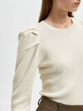 Selected PETITE KNITTED PULLOVER, Birch, highres - 16083002_Birch_006.jpg