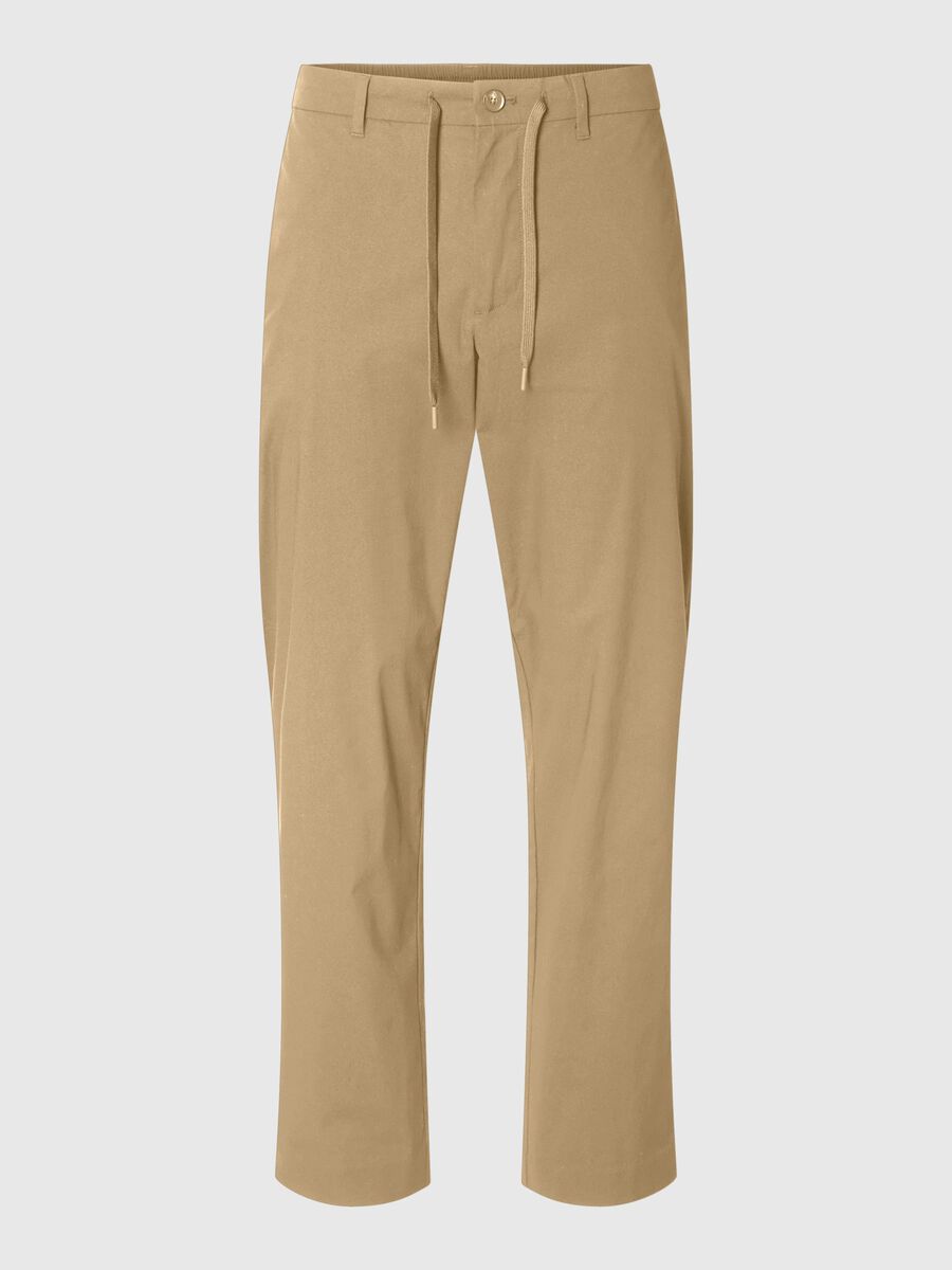 Selected 190 COUPE CLASSIQUE PANTALON À COUPE EFFILÉE, Chinchilla, highres - 16094570_Chinchilla_001.jpg