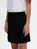 Selected WRAP MINI SKIRT, Black, highres - 16094374_Black_006.jpg