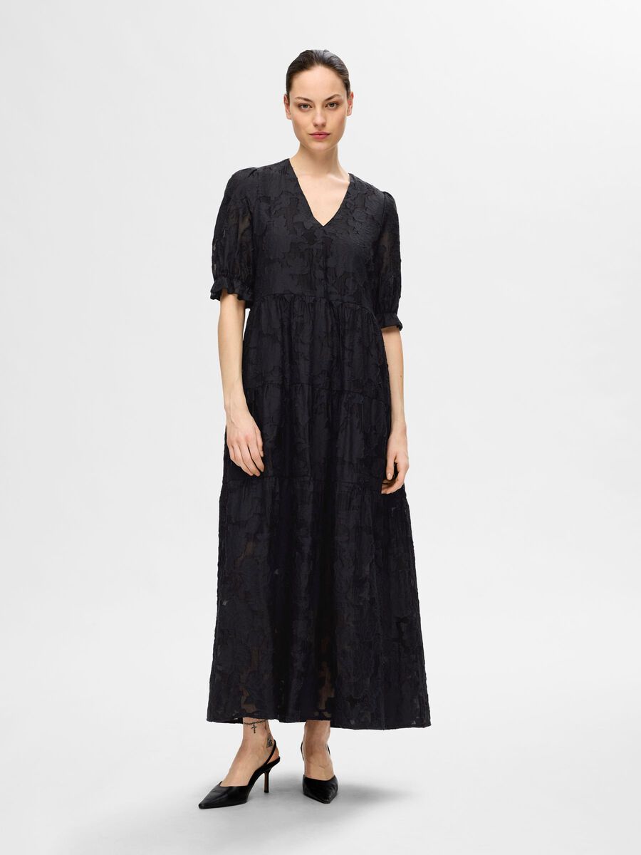 Selected FLORAL VISCOSE BLEND MAXI DRESS, Dark Sapphire, highres - 16094187_DarkSapphire_003.jpg