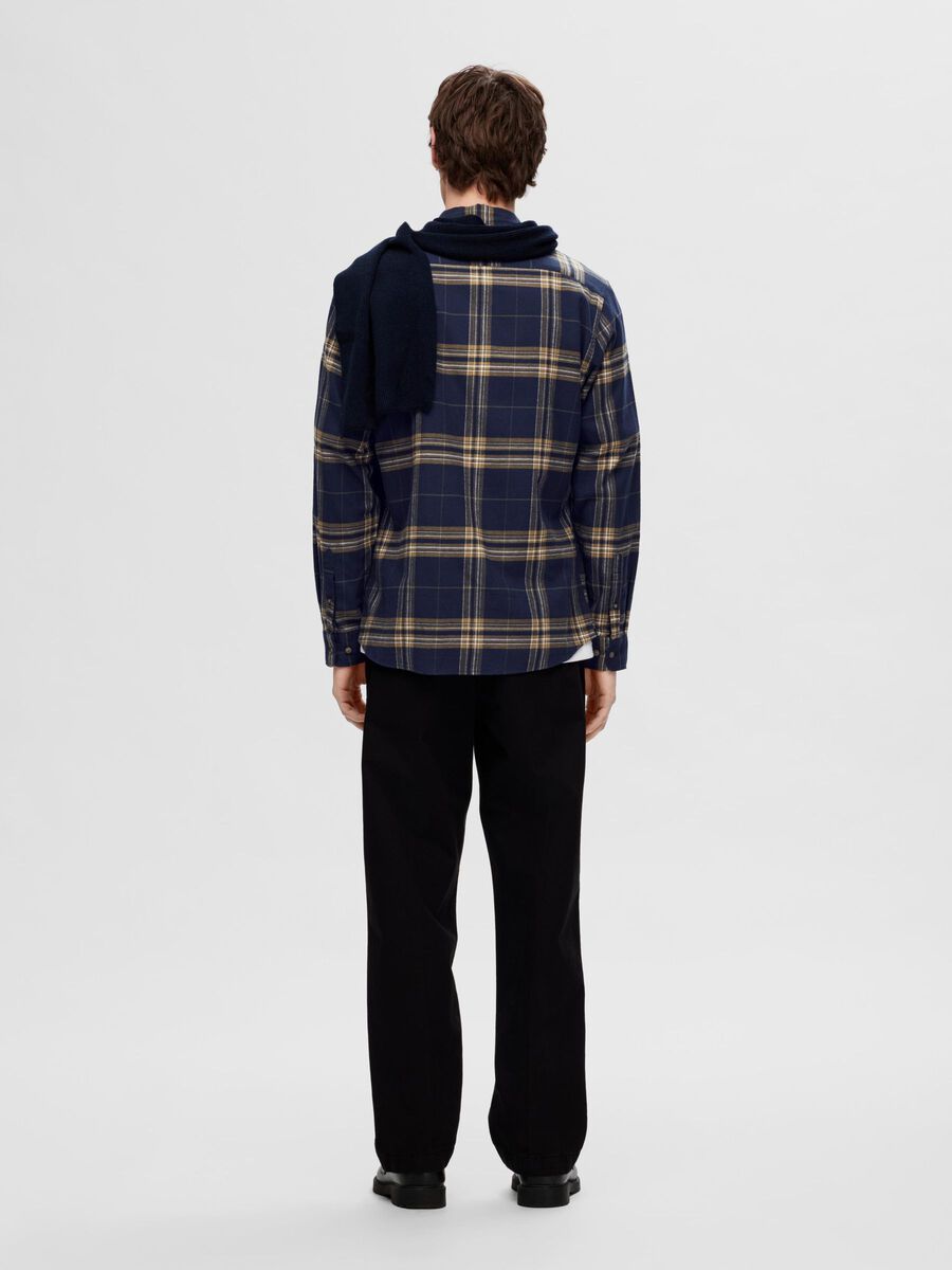 Selected FLANEL OVERHEMD, Sky Captain, highres - 16091358_SkyCaptain_1124440_004.jpg