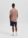 Selected STRIBET T-SHIRT, Marsala, highres - 16083424_Marsala_004.jpg