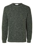 Selected CREW NECK KNITTED PULLOVER, Green Gables, highres - 16059390_GreenGables_1039413_001.jpg