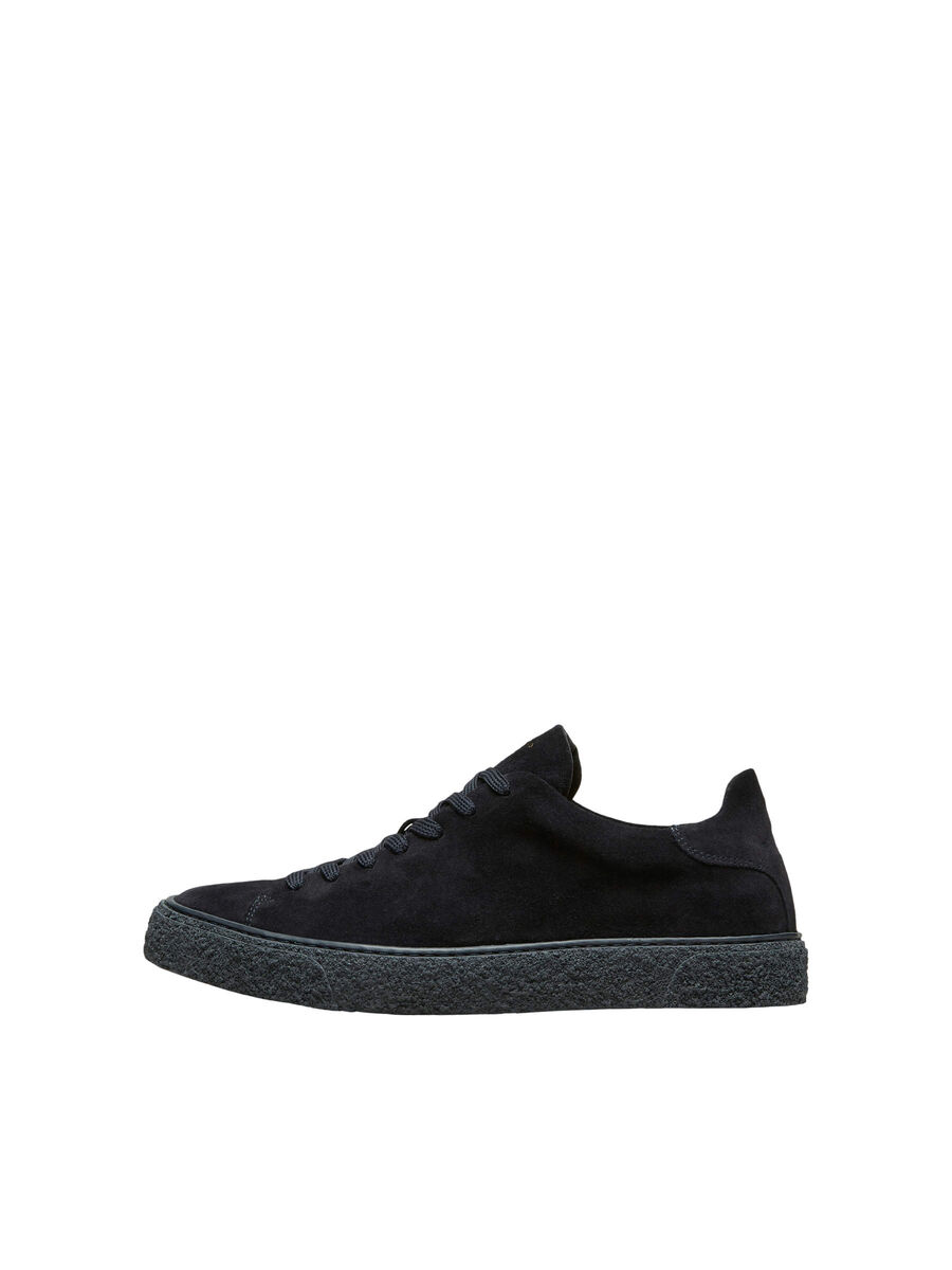 Selected SUEDE - TRAINERS, Dark Navy, highres - 16073033_DarkNavy_001.jpg