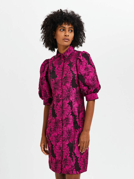 Selected FLORAL MINI-ROBE, Very Berry, highres - 16087113_VeryBerry_003.jpg