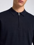 Selected EN MAILLE POLO À MANCHES LONGUES, Navy Blazer, highres - 16094271_NavyBlazer_1113639_006.jpg
