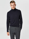 Selected REGULAR FIT SWEATER, Dark Sapphire, highres - 16063206_DarkSapphire_003.jpg