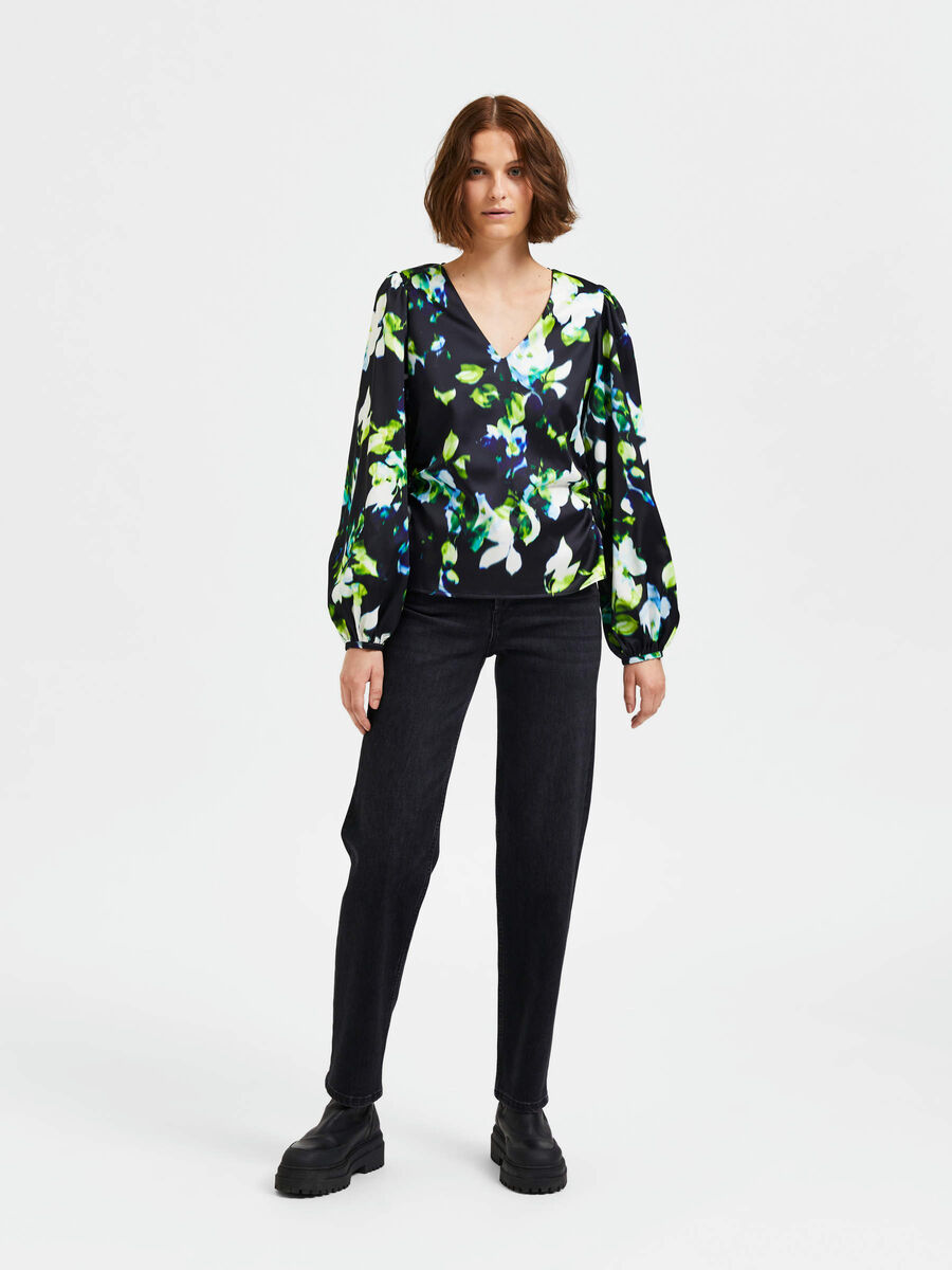 Selected FLORAL TOP, Black, highres - 16087679_Black_985383_005.jpg